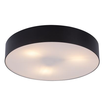 Rabalux - Udendørs loftlampe 3xE27/9W/230V Ø 39 cm IP43 sort