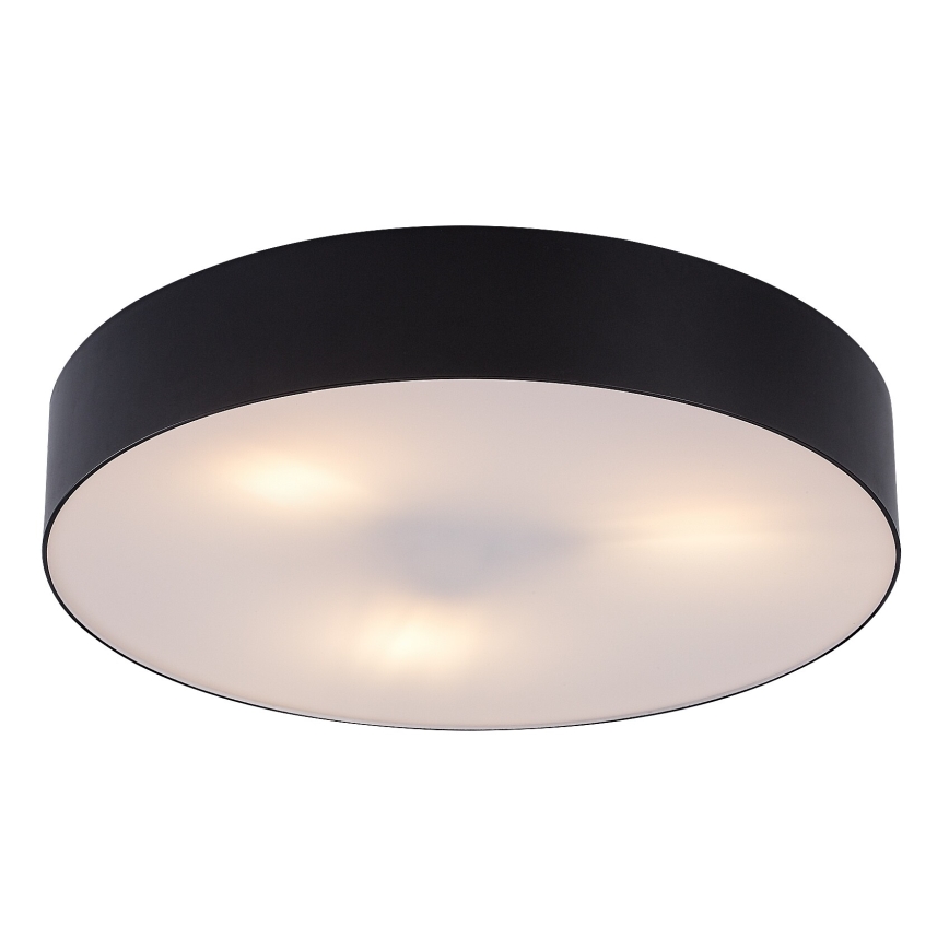 Rabalux - Udendørs loftlampe 3xE27/9W/230V Ø 39 cm IP43 sort