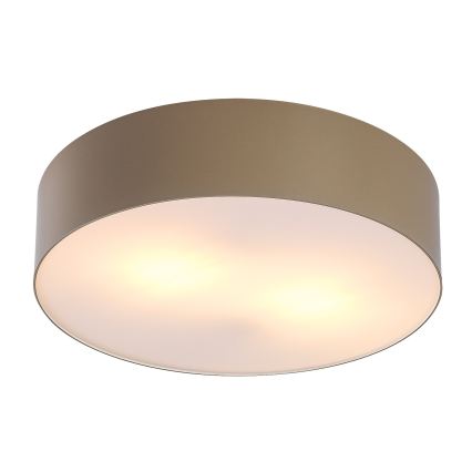 Rabalux - Udendørs loftlampe 2xE27/9W/230V Ø 29 cm IP43 beige