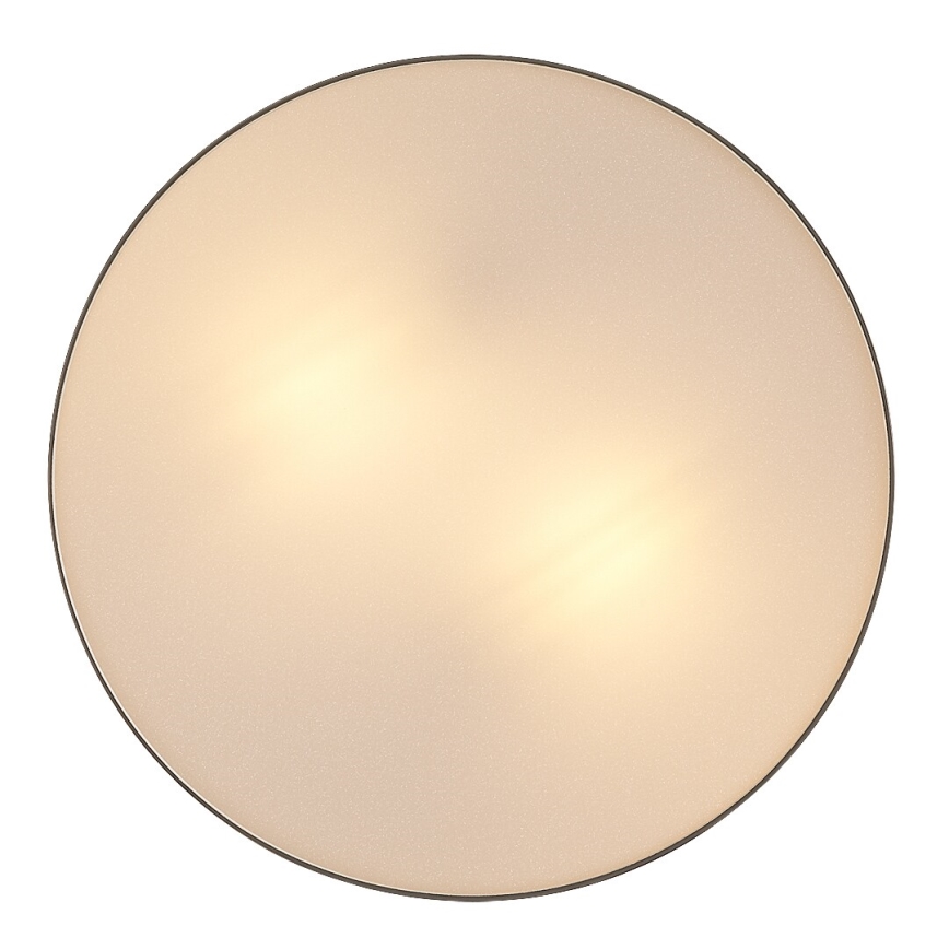 Rabalux - Udendørs loftlampe 2xE27/9W/230V Ø 29 cm IP43 beige