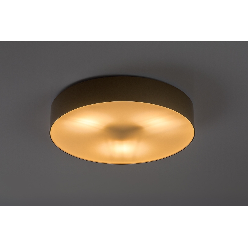 Rabalux - Udendørs loftlampe 3xE27/9W/230V Ø 39 cm IP43 beige
