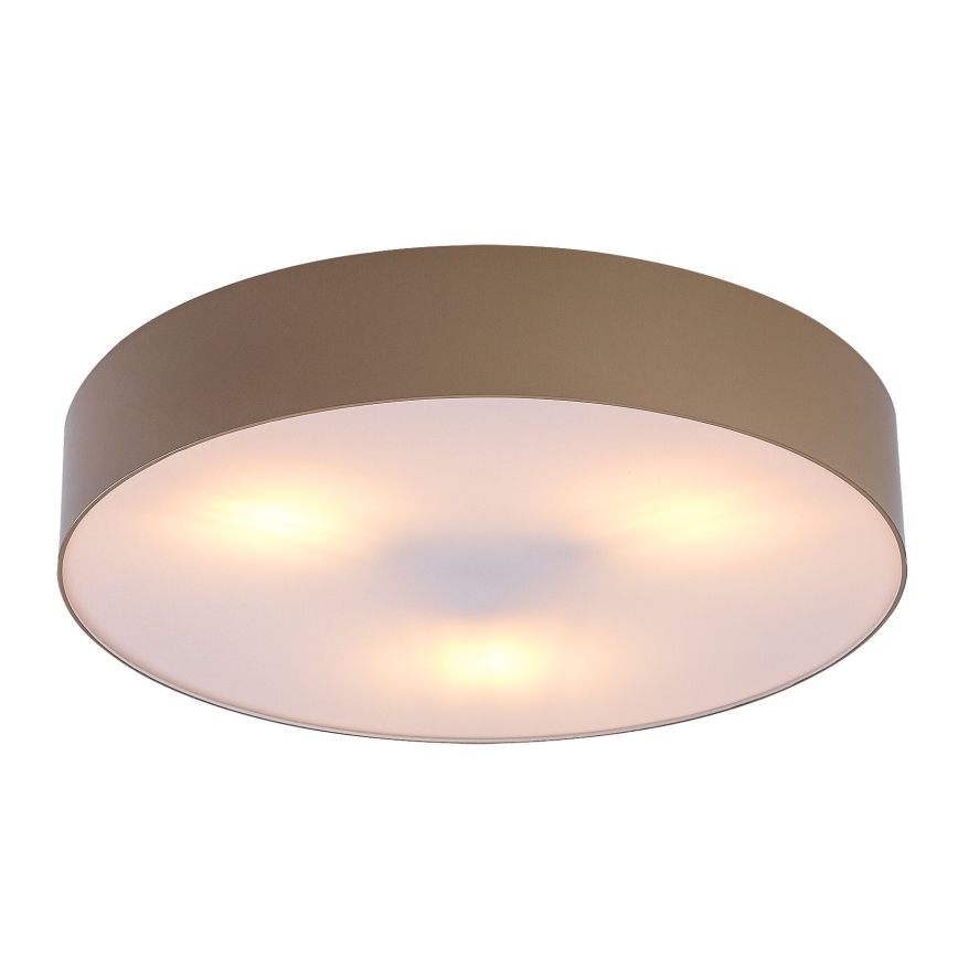 Rabalux - Udendørs loftlampe 3xE27/9W/230V Ø 39 cm IP43 beige