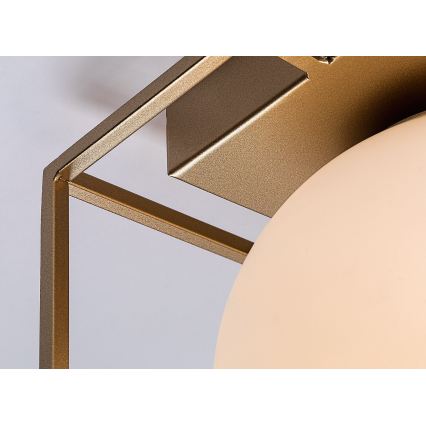 Rabalux - Udendørs væglampe 1xE14/15W/230V IP44 guldfarvet