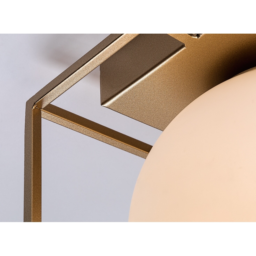 Rabalux - Udendørs væglampe 1xE14/15W/230V IP44 guldfarvet