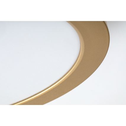 Rabalux - LED loftlampe til badeværelse LED/24W/230V Ø 22 cm IP44 guld