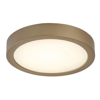 Rabalux - LED loftlampe til badeværelse LED/24W/230V Ø 22 cm IP44 guld