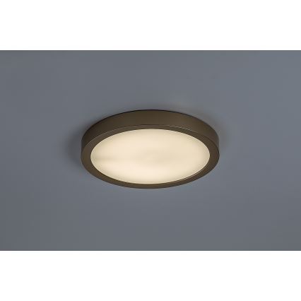 Rabalux - LED badeværelsesloftlampe LED/30W/230V Ø 30 cm IP44 guldfarvet