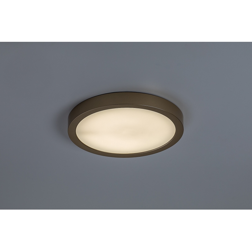 Rabalux - LED badeværelsesloftlampe LED/30W/230V Ø 30 cm IP44 guldfarvet