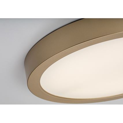 Rabalux - LED badeværelsesloftlampe LED/30W/230V Ø 30 cm IP44 guldfarvet