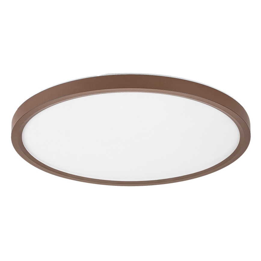 Rabalux - LED loftlampe til badeværelse LED/24W/230V 3000/4000/6000K Ø 40 cm IP44 brun