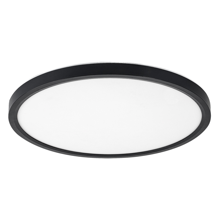 Rabalux - LED loftlampe til badeværelse LED/24W/230V 3000/4000/6000K Ø 40 cm IP44 sort