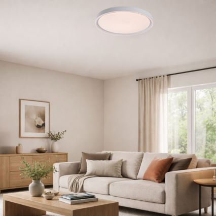 Rabalux - Dæmpbar LED-loftlampe LED/54W/230V IP40 3000-6500K Ø 52 cm + fjernbetjening