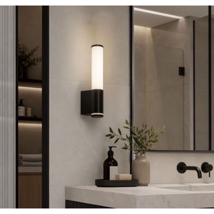 Rabalux - LED væglampe til badeværelse LED/6W/230V IP44 sort