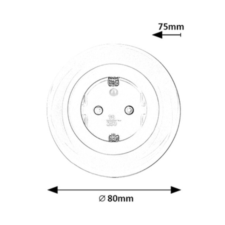 Rabalux - LED RGB Stikkontakt with lighting LED/0,54W/230V 3000K