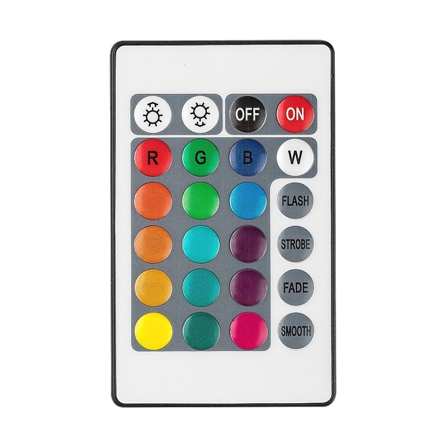 Rabalux - LED RGB Bordlampe dæmpbar og genopladelig LED/3W/5V sort + fjernbetjening