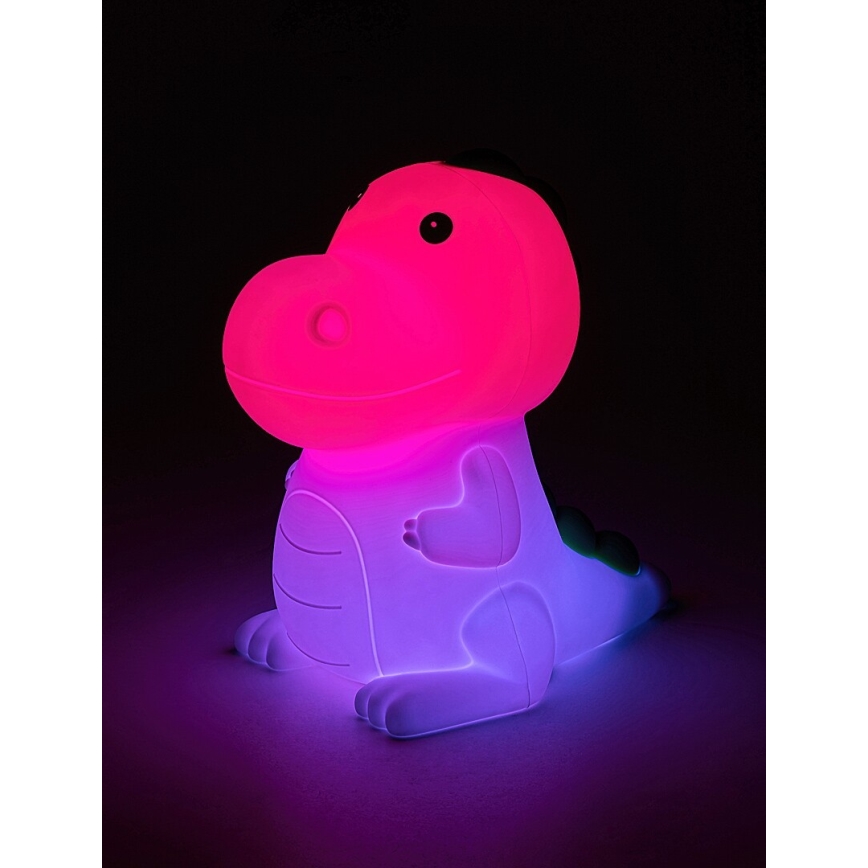 Rabalux - LED børnelampe m. touch-funktion og RGB-farver dæmpbar og genopladelig LED/0,45W/5V