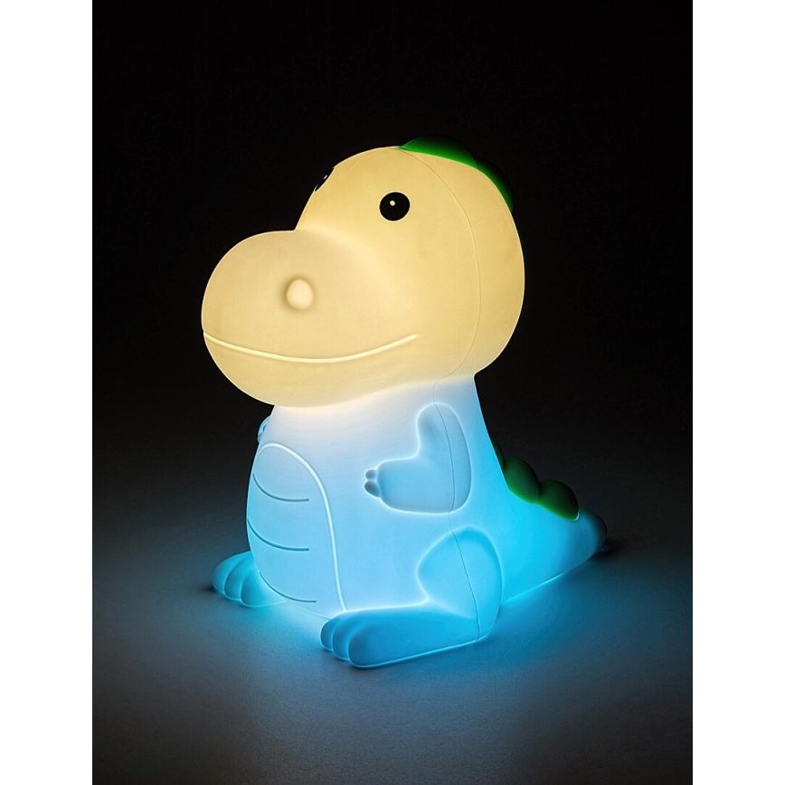 Rabalux - LED børnelampe m. touch-funktion og RGB-farver dæmpbar og genopladelig LED/0,45W/5V