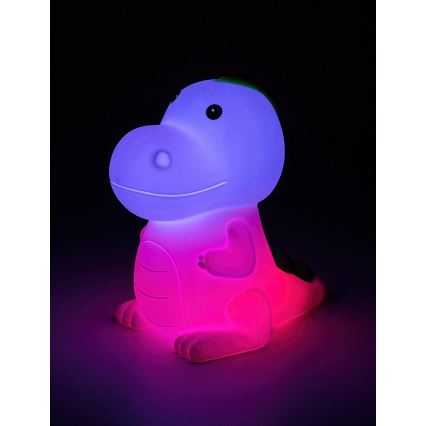 Rabalux - LED børnelampe m. touch-funktion og RGB-farver dæmpbar og genopladelig LED/0,45W/5V