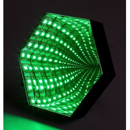 Rabalux - LED bordlampe m. RGB-farver dæmpbar LED/1W/5V + fjernbetjening