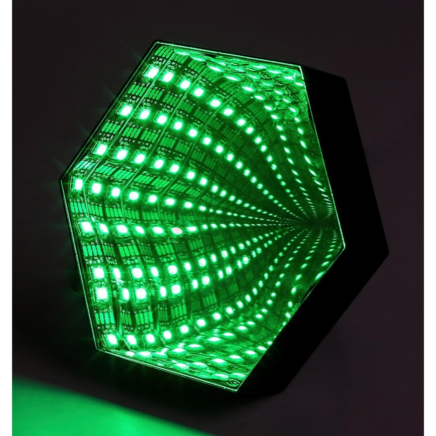Rabalux - LED bordlampe m. RGB-farver dæmpbar LED/1W/5V + fjernbetjening