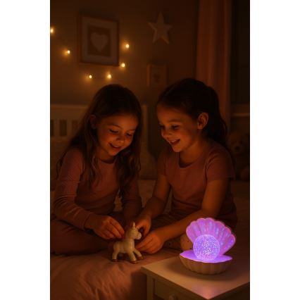 Rabalux - LED RGB dekorationslampe LED/0,8W/3xAAA