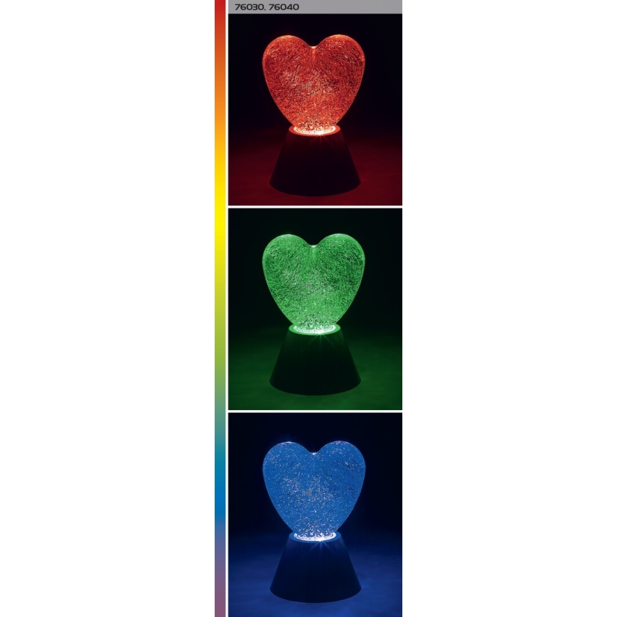 Rabalux - LED RGB dekorationslampe LED/0,8W/3xAAA