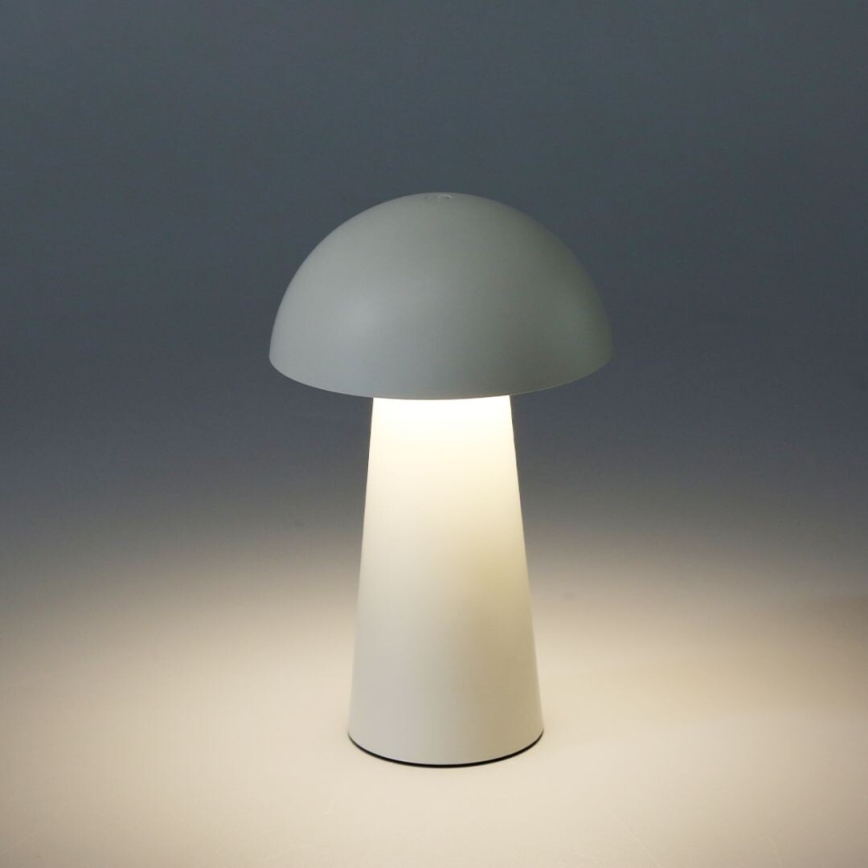 Rabalux - LED dæmpbar berøringsbetjent genopladelig udendørs lampe LED/1,5W/5V IP44 1200 mAh USB hvid