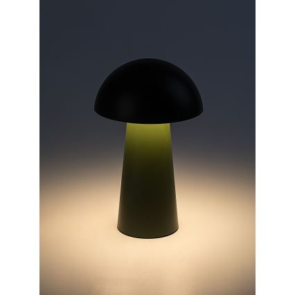Rabalux - Dæmpbar berøringsbetjent genopladelig udendørslampe LED/1,5W/5V IP44 1200 mAh USB grøn