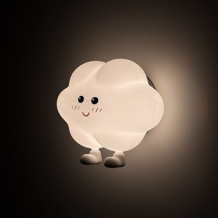 Rabalux - LED Dæmpbar opladelig berøringsbetjent natlampe til børn LED/2,7W/5V 200 mAh sky