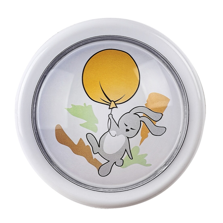 Rabalux - LED natlampe til børn LED/0,3W/2xAA 6000K