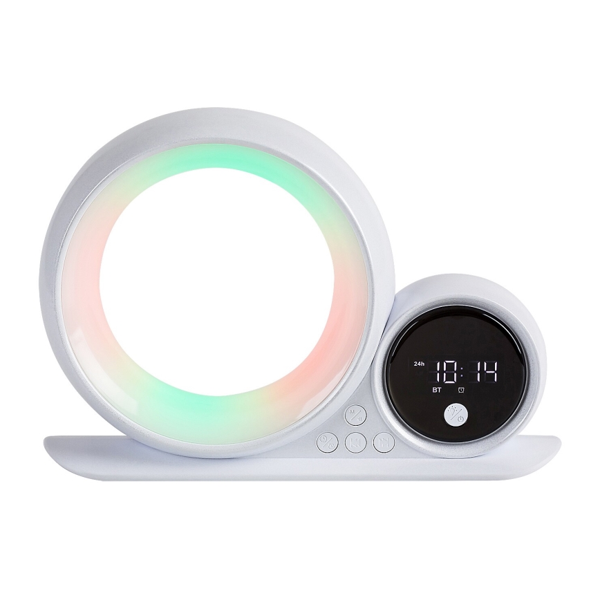 Rabalux - LED RGB Bordlampe med højttaler LED/5W/230V