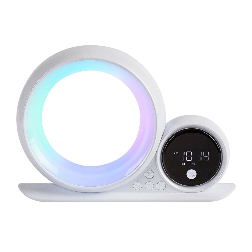 Rabalux - LED RGB Bordlampe med højttaler LED/5W/230V