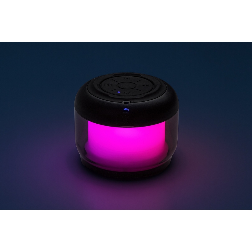 Rabalux - RGB Bordlampe med højttaler RGB/3W/3,7V 500mAh