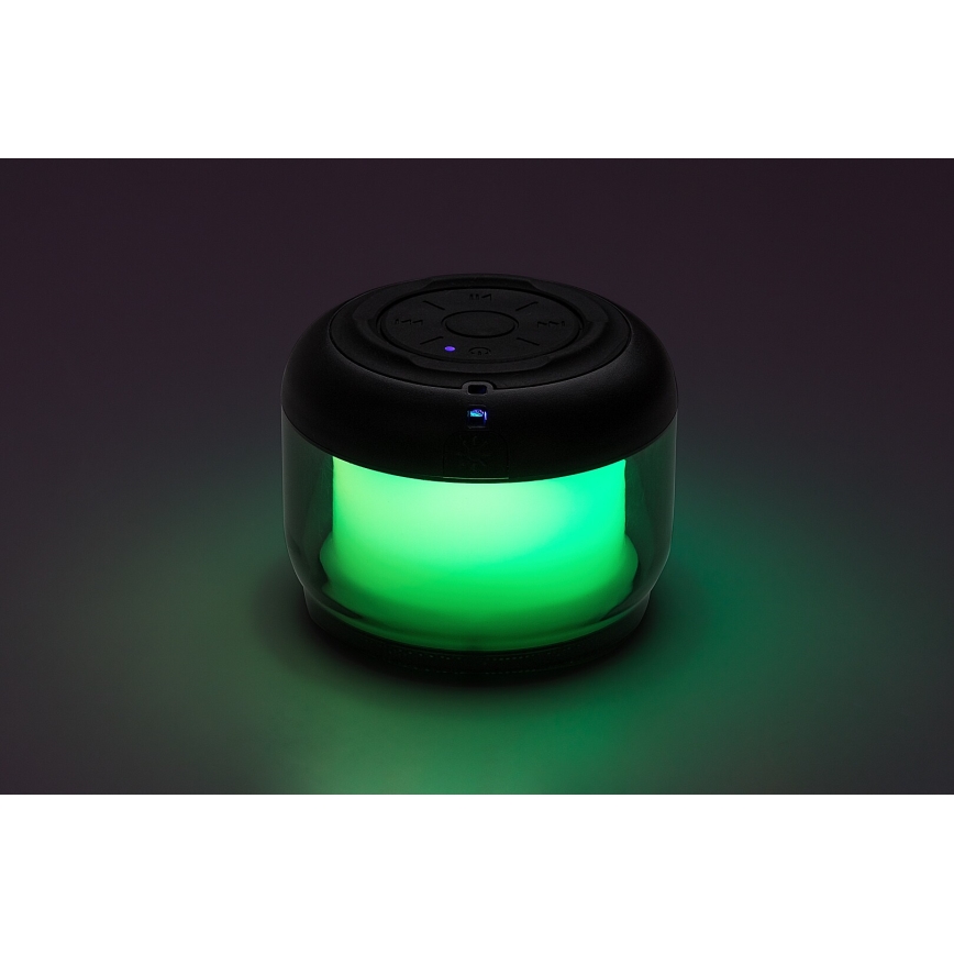 Rabalux - RGB Bordlampe med højttaler RGB/3W/3,7V 500mAh