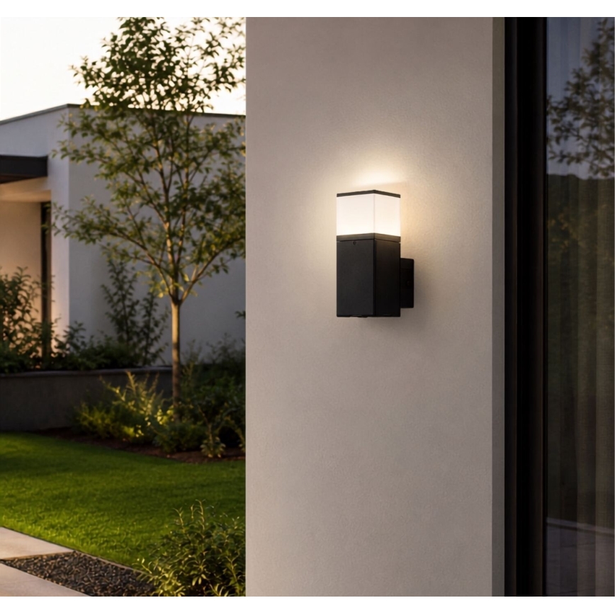 Rabalux - LED udendørs væglampe med stikkontakt LED/10W/230V IP44
