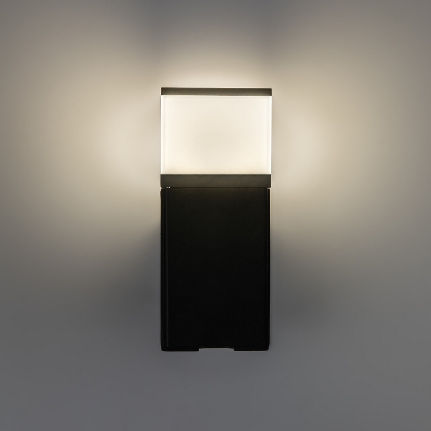 Rabalux - LED udendørs væglampe med stikkontakt LED/10W/230V IP44
