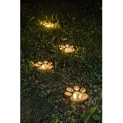 Rabalux - LED Solcellelampe 4xLED/0,06W/1,2V IP44 600 mAh