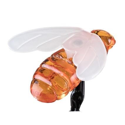 Rabalux - Soldrevet LED lyskæde 20xLED/0,06W/1,2V IP44 600 mAh