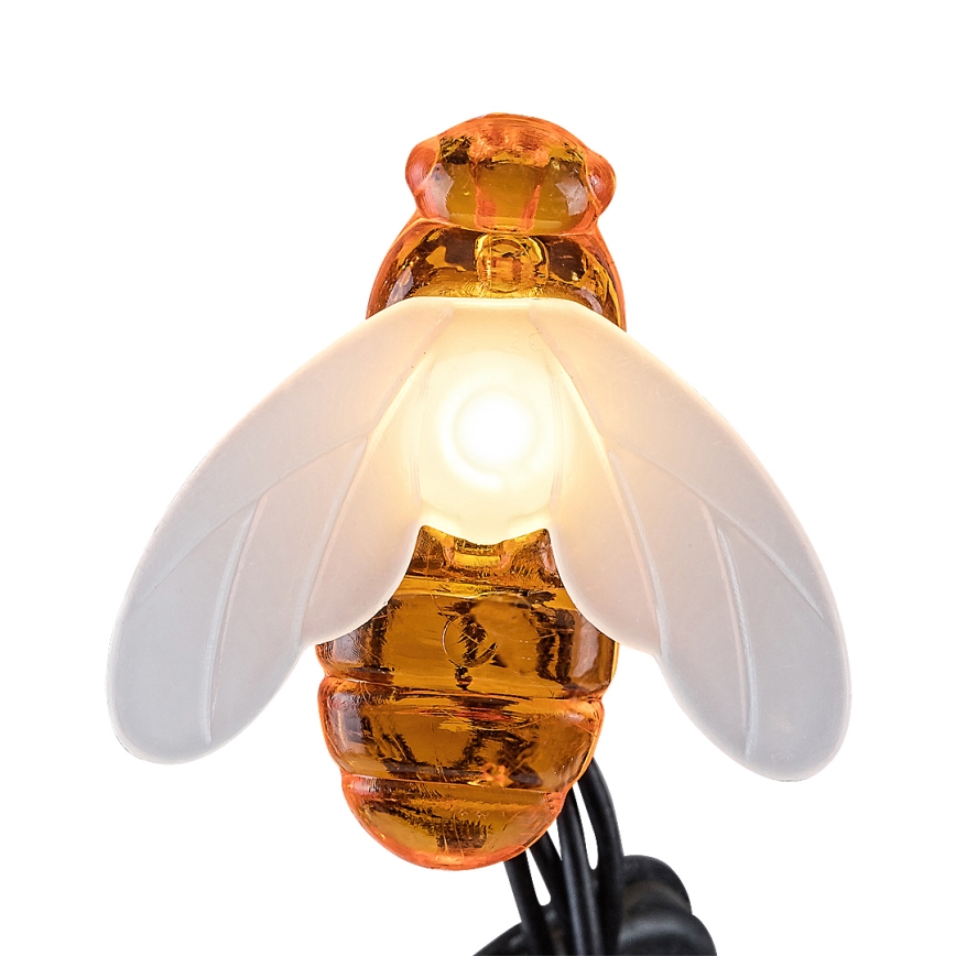 Rabalux - Soldrevet LED lyskæde 20xLED/0,06W/1,2V IP44 600 mAh