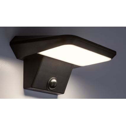 Rabalux - LED solcellelampe med sensor LED/10W/3,7V IP44