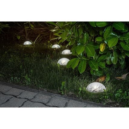 Rabalux - LED Solcellelampe 5xLED/0,2W/1,2V IP44 600 mAh
