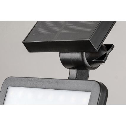 Rabalux - LED solcelleprojektør med sensor LED/9,6W/3,7V IP44 2000 mAh