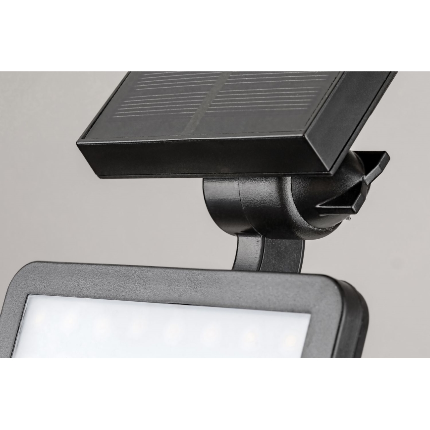 Rabalux - Soldrevet LED projektør med sensor LED/9,6W/3,7V IP44