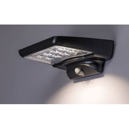 Rabalux - LED solcellelampe med sensor LED/4W/3,7V IP44