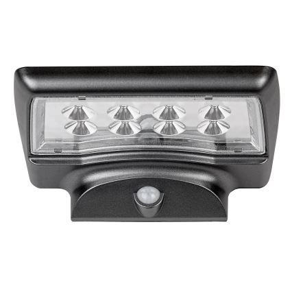 Rabalux - LED solcellelampe med sensor LED/4W/3,7V IP44