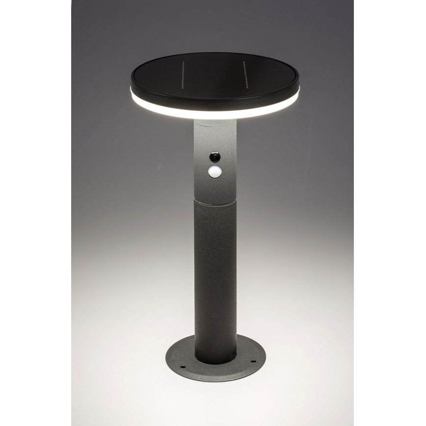 Rabalux - LED solcellelampe med sensor LED/10W/3,7V IP44