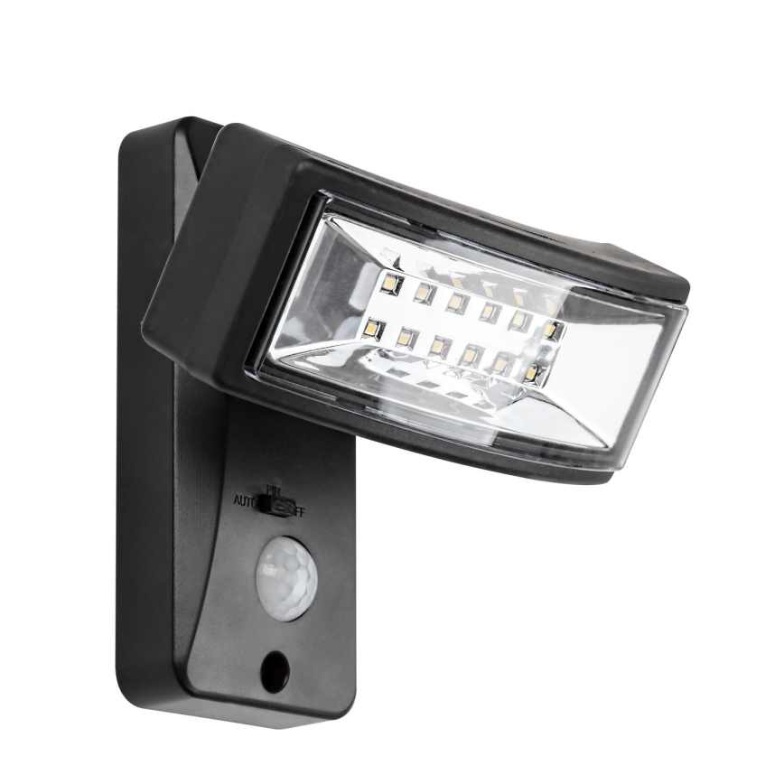 Rabalux - LED solcellelampe med sensor LED/2,4W/3,7V IP44