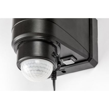 Rabalux - Soldrevet LED projektør med sensor LED/5W/3,7V IP44