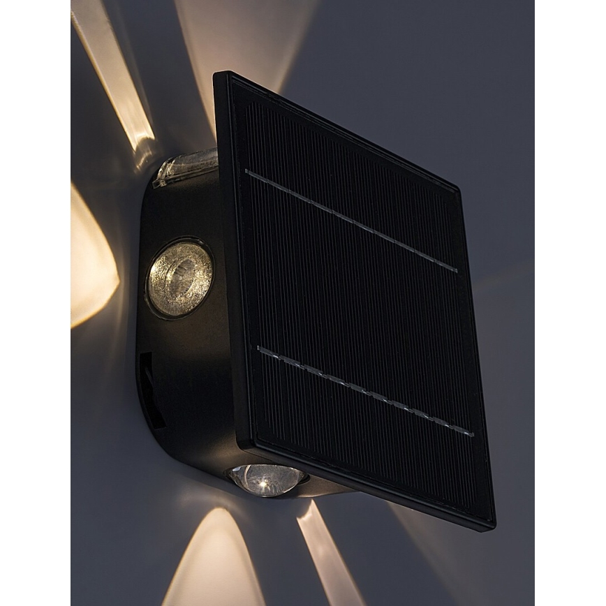 Rabalux - LED Dæmpbar soldrevet væglampe LED/0,5W/3,7V 3000K/6000K IP54