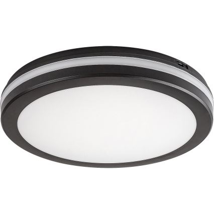 Rabalux - LED loftlampe til badeværelse LED/28W/230V IP54 sort